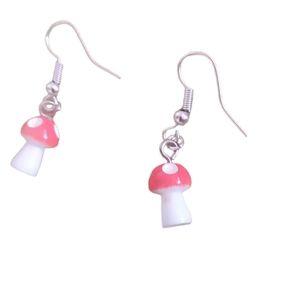 Handmade mushroom Earrings